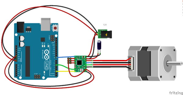 Schrittmotor am Arduino – eLAB Wiki