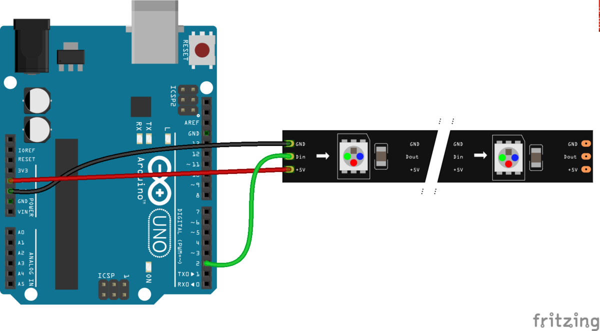 How To Use The Neopixel Stick With Arduino Uno Arduin 2881